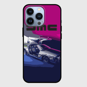 Чехол для iPhone 13 Pro с принтом DeLorean в городе Новоалтайск,  |  | back to the future | dmc | браун | делореан | делориан | дилориан | док | дэлореан | макфлай | марти | машина времени | эммет