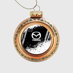 Стеклянный ёлочный шар с принтом Mazda abstract sport в городе Новоалтайск, Стекло | Диаметр: 80 мм | auto | automobile | car | machine | mazda | motor | motor car | sport car | автомашина | бренд | легковой автомобиль | мазда | марка | спортивный автомобиль | тачка