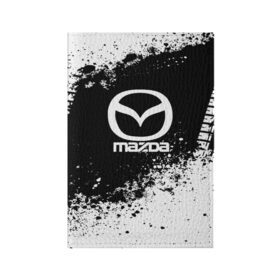 Обложка для паспорта матовая кожа с принтом Mazda abstract sport в городе Новоалтайск, натуральная матовая кожа | размер 19,3 х 13,7 см; прозрачные пластиковые крепления | auto | automobile | car | machine | mazda | motor | motor car | sport car | автомашина | бренд | легковой автомобиль | мазда | марка | спортивный автомобиль | тачка