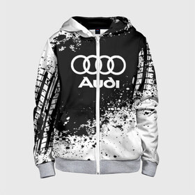Детская толстовка 3D на молнии с принтом Audi abstract sport в городе Новоалтайск, 100% полиэстер |  манжеты и пояс оформлены широкой мягкой резинкой, двухслойный капюшон со шнурком для регулировки, спереди карманы и застежка-молния
 | Тематика изображения на принте: ауди | кольца | лого | машина