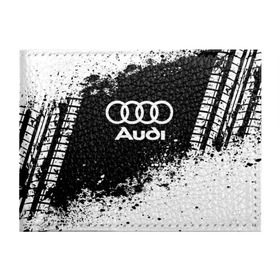 Обложка для студенческого билета с принтом Audi abstract sport в городе Новоалтайск, натуральная кожа | Размер: 11*8 см; Печать на всей внешней стороне | ауди | кольца | лого | машина