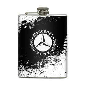 Фляга с принтом Mercedes abstract sport в городе Новоалтайск, металлический корпус | емкость 0,22 л, размер 125 х 94 мм. Виниловая наклейка запечатывается полностью | auto | automobile | car | machine | mercedes | motor | motor car | sport car | автомашина | бренд | легковой автомобиль | марка | спортивный автомобиль | тачка