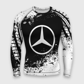 Мужской рашгард 3D с принтом Mercedes abstract sport в городе Новоалтайск,  |  | auto | automobile | car | machine | mercedes | motor | motor car | sport car | автомашина | бренд | легковой автомобиль | марка | спортивный автомобиль | тачка