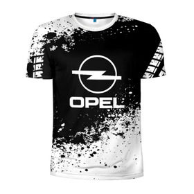 Мужская футболка 3D спортивная с принтом Opel abstract sport в городе Новоалтайск, 100% полиэстер с улучшенными характеристиками | приталенный силуэт, круглая горловина, широкие плечи, сужается к линии бедра | auto | automobile | car | machine | motor | motor car | opel | sport car | автомашина | бренд | легковой автомобиль | марка | спортивный автомобиль | тачка