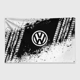 Флаг-баннер с принтом Volkswagen abstract sport в городе Новоалтайск, 100% полиэстер | размер 67 х 109 см, плотность ткани — 95 г/м2; по краям флага есть четыре люверса для крепления | auto | automobile | car | machine | motor | motor car | sport car | volkswagen | автомашина | бренд | легковой автомобиль | марка | спортивный автомобиль | тачка