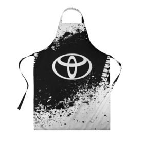 Фартук 3D с принтом Toyota abstract sport в городе Новоалтайск, 100% полиэстер | общий размер — 65 х 85 см, ширина нагрудника — 26 см, горловина — 53 см, длина завязок — 54 см, общий обхват в поясе — 173 см. Принт на завязках и на горловине наносится с двух сторон, на основной части фартука — только с внешней стороны | auto | automobile | car | machine | motor | motor car | sport car | toyota | автомашина | бренд | легковой автомобиль | марка | спортивный автомобиль | тачка