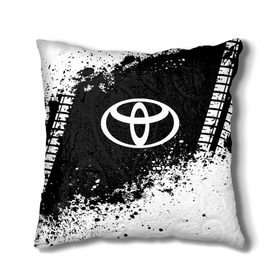 Подушка 3D с принтом Toyota abstract sport в городе Новоалтайск, наволочка – 100% полиэстер, наполнитель – холлофайбер (легкий наполнитель, не вызывает аллергию). | состоит из подушки и наволочки. Наволочка на молнии, легко снимается для стирки | Тематика изображения на принте: auto | automobile | car | machine | motor | motor car | sport car | toyota | автомашина | бренд | легковой автомобиль | марка | спортивный автомобиль | тачка