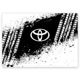 Поздравительная открытка с принтом Toyota abstract sport в городе Новоалтайск, 100% бумага | плотность бумаги 280 г/м2, матовая, на обратной стороне линовка и место для марки
 | Тематика изображения на принте: auto | automobile | car | machine | motor | motor car | sport car | toyota | автомашина | бренд | легковой автомобиль | марка | спортивный автомобиль | тачка