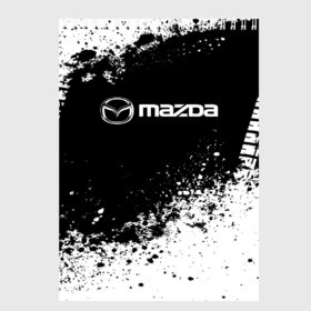 Скетчбук с принтом Mazda в городе Новоалтайск, 100% бумага
 | 48 листов, плотность листов — 100 г/м2, плотность картонной обложки — 250 г/м2. Листы скреплены сверху удобной пружинной спиралью | Тематика изображения на принте: auto | automobile | car | machine | mazda | motor | motor car | sport car | автомашина | бренд | легковой автомобиль | мазда | марка | спортивный автомобиль | тачка