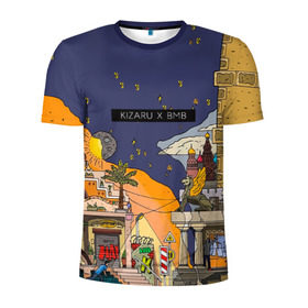 Мужская футболка 3D спортивная с принтом Lost Tapes в городе Новоалтайск, 100% полиэстер с улучшенными характеристиками | приталенный силуэт, круглая горловина, широкие плечи, сужается к линии бедра | Тематика изображения на принте: 