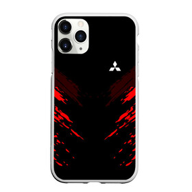 Чехол для iPhone 11 Pro матовый с принтом Mitsubishi SPORT в городе Новоалтайск, Силикон |  |  машина | марка | митсубиси