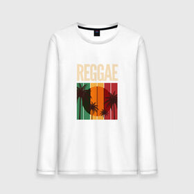Мужской лонгслив хлопок с принтом Регги в городе Новоалтайск, 100% хлопок |  | reggae | боб марли | вид музыки | марли | музыка | регги | реги | стиль музыки