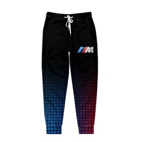 Мужские брюки 3D с принтом BMW MOTORSPORT в городе Новоалтайск, 100% полиэстер | манжеты по низу, эластичный пояс регулируется шнурком, по бокам два кармана без застежек, внутренняя часть кармана из мелкой сетки | Тематика изображения на принте: bmw | bmw motorsport | bmw performance | carbon | m | motorsport | performance | sport | бмв | карбон | моторспорт | спорт