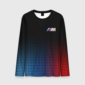Мужской лонгслив 3D с принтом BMW MOTORSPORT    в городе Новоалтайск, 100% полиэстер | длинные рукава, круглый вырез горловины, полуприлегающий силуэт | bmw | bmw motorsport | bmw performance | carbon | m | motorsport | performance | sport | бмв | карбон | моторспорт | спорт