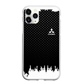 Чехол для iPhone 11 Pro матовый с принтом Mitsubishi abstract black в городе Новоалтайск, Силикон |  |  машина | марка | митсубиси