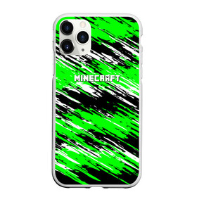 Чехол для iPhone 11 Pro матовый с принтом Minecraft в городе Новоалтайск, Силикон |  | creeper | minecraft | tnt | блок | грифер | краска | краски | крипер | майнкрафт | моб | мобы
