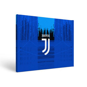 Холст прямоугольный с принтом FC Juventus color abstract в городе Новоалтайск, 100% ПВХ |  | 