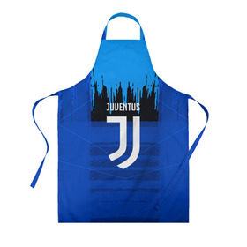 Фартук 3D с принтом FC Juventus color abstract в городе Новоалтайск, 100% полиэстер | общий размер — 65 х 85 см, ширина нагрудника — 26 см, горловина — 53 см, длина завязок — 54 см, общий обхват в поясе — 173 см. Принт на завязках и на горловине наносится с двух сторон, на основной части фартука — только с внешней стороны | 