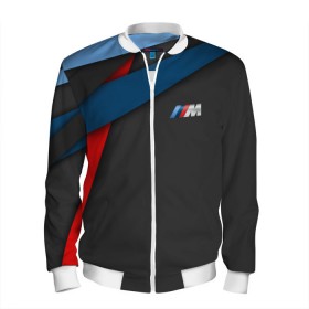 Мужской бомбер 3D с принтом BMW MOTORSPORT в городе Новоалтайск, 100% полиэстер | застегивается на молнию, по бокам два кармана без застежек, по низу бомбера и на воротнике - эластичная резинка | auto | bmw | motorsport | авто | автомобиль | автомобильные | бмв | бренд | марка | машины | моторспорт | спорт