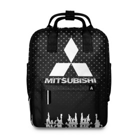 Женский рюкзак 3D с принтом Mitsubishi в городе Новоалтайск, 100% полиэстер | лямки с регулируемой длиной, сверху ручки, чтобы рюкзак нести как сумку. Основное отделение закрывается на молнию, как и внешний карман. Внутри два дополнительных кармана, один из которых закрывается на молнию. По бокам два дополнительных кармашка, куда поместится маленькая бутылочка
 |  машина | марка | митсубиси