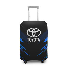 Чехол для чемодана 3D с принтом TOYOTA SPORT COLLECTION в городе Новоалтайск, 86% полиэфир, 14% спандекс | двустороннее нанесение принта, прорези для ручек и колес | auto | automobile | car | machine | motor | motor car | sport car | toyota | автомашина | бренд | легковой автомобиль | марка | спортивный автомобиль | тачка