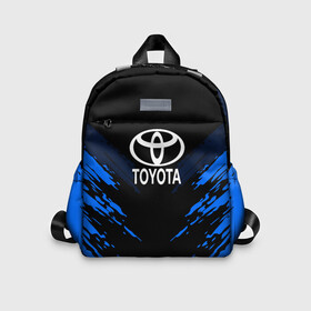 Детский рюкзак 3D с принтом TOYOTA SPORT COLLECTION в городе Новоалтайск, 100% полиэстер | лямки с регулируемой длиной, сверху петелька, чтобы рюкзак можно было повесить на вешалку. Основное отделение закрывается на молнию, как и внешний карман. Внутри дополнительный карман. По бокам два дополнительных кармашка | auto | automobile | car | machine | motor | motor car | sport car | toyota | автомашина | бренд | легковой автомобиль | марка | спортивный автомобиль | тачка
