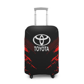Чехол для чемодана 3D с принтом TOYOTA SPORT COLLECTION в городе Новоалтайск, 86% полиэфир, 14% спандекс | двустороннее нанесение принта, прорези для ручек и колес | auto | automobile | car | machine | motor | motor car | sport car | toyota | автомашина | бренд | легковой автомобиль | марка | спортивный автомобиль | тачка
