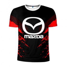 Мужская футболка 3D спортивная с принтом MAZDA SPORT COLLECTION в городе Новоалтайск, 100% полиэстер с улучшенными характеристиками | приталенный силуэт, круглая горловина, широкие плечи, сужается к линии бедра | auto | automobile | car | machine | mazda | motor | motor car | sport car | автомашина | бренд | легковой автомобиль | мазда | марка | спортивный автомобиль | тачка