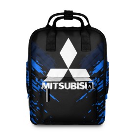 Женский рюкзак 3D с принтом MITSUBISHI SPORT COLLECTION в городе Новоалтайск, 100% полиэстер | лямки с регулируемой длиной, сверху ручки, чтобы рюкзак нести как сумку. Основное отделение закрывается на молнию, как и внешний карман. Внутри два дополнительных кармана, один из которых закрывается на молнию. По бокам два дополнительных кармашка, куда поместится маленькая бутылочка
 |  машина | марка | митсубиси