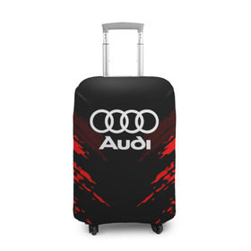 Чехол для чемодана 3D с принтом AUDI SPORT COLLECTION в городе Новоалтайск, 86% полиэфир, 14% спандекс | двустороннее нанесение принта, прорези для ручек и колес | audi | auto | automobile | car | machine | motor | motor car | sport car | автомашина | ауди | бренд | легковой автомобиль | марка | спортивный автомобиль | тачка