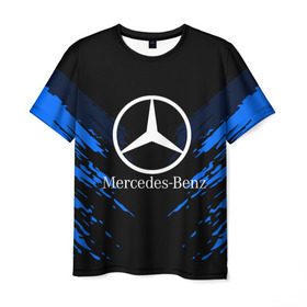 Мужская футболка 3D с принтом MERCEDES-BENZ SPORT COLLECTION в городе Новоалтайск, 100% полиэфир | прямой крой, круглый вырез горловины, длина до линии бедер | auto | automobile | car | machine | mercedes benz | motor | motor car | sport car | автомашина | бренд | легковой автомобиль | марка | мерседес | спортивный автомобиль | тачка