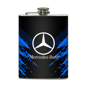 Фляга с принтом MERCEDES-BENZ SPORT COLLECTION в городе Новоалтайск, металлический корпус | емкость 0,22 л, размер 125 х 94 мм. Виниловая наклейка запечатывается полностью | auto | automobile | car | machine | mercedes benz | motor | motor car | sport car | автомашина | бренд | легковой автомобиль | марка | мерседес | спортивный автомобиль | тачка