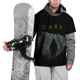 Накидка на куртку 3D с принтом dark_3 в городе Новоалтайск, 100% полиэстер |  | Тематика изображения на принте: dark | netflix | тьма