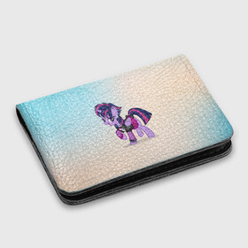 Картхолдер с принтом с принтом My Little Pony в городе Новоалтайск, натуральная матовая кожа | размер 7,3 х 10 см; кардхолдер имеет 4 кармана для карт; | мой маленький пони | мультфильм