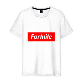 Мужская футболка хлопок с принтом Fortnite_4 в городе Новоалтайск, 100% хлопок | прямой крой, круглый вырез горловины, длина до линии бедер, слегка спущенное плечо. | battle royale | epic games | fortnite | pvp | survival | tps | unreal | выживание | кооператив | королевская битва | песочница | фортнайт | шутер