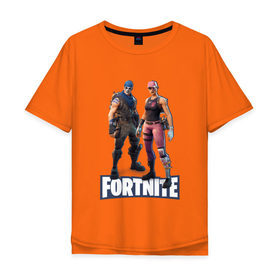 Мужская футболка хлопок Oversize с принтом Fortnite_5 в городе Новоалтайск, 100% хлопок | свободный крой, круглый ворот, “спинка” длиннее передней части | battle royale | epic games | fortnite | pvp | survival | tps | unreal | выживание | кооператив | королевская битва | песочница | фортнайт | шутер