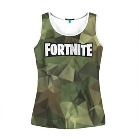 Женская майка 3D с принтом Fortnite_12 в городе Новоалтайск, 100% полиэстер | круглая горловина, прямой силуэт, длина до линии бедра | battle royale | epic games | fortnite | pvp | survival | tps | unreal | выживание | кооператив | королевская битва | песочница | фортнайт | шутер