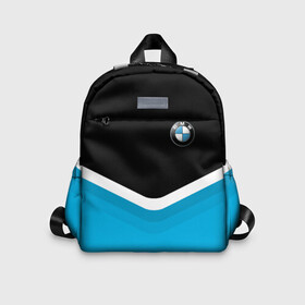 Детский рюкзак 3D с принтом BMW Black & Blue в городе Новоалтайск, 100% полиэстер | лямки с регулируемой длиной, сверху петелька, чтобы рюкзак можно было повесить на вешалку. Основное отделение закрывается на молнию, как и внешний карман. Внутри дополнительный карман. По бокам два дополнительных кармашка | bmw | bu | collection | line | m5 | moto | motosport | rally | sport | авто | баварские | байкер | байкеры | беха | бмв | бумер | бэха | германия | гонки | гонщик | гонщики | заводы | лайн | м5 | машина | мото | моторные | мотоспорт