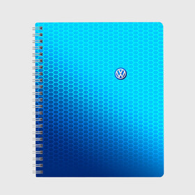 Тетрадь с принтом VOLKSWAGEN carbon uniform 2018 в городе Новоалтайск, 100% бумага | 48 листов, плотность листов — 60 г/м2, плотность картонной обложки — 250 г/м2. Листы скреплены сбоку удобной пружинной спиралью. Уголки страниц и обложки скругленные. Цвет линий — светло-серый
 | auto | automobile | car | machine | motor | motor car | sport car | volkswagen | автомашина | бренд | легковой автомобиль | марка | спортивный автомобиль | тачка
