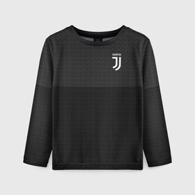 Детский лонгслив 3D с принтом JUVENTUS / ЮВЕНТУС в городе Новоалтайск, 100% полиэстер | длинные рукава, круглый вырез горловины, полуприлегающий силуэт
 | fc | football | fotball club | juventus | sport | спорт | спортивные | униформа | фирменые цвета | фк | футбол | футбольный клуб | ювентус