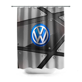 Штора 3D для ванной с принтом Volkswagen metalic 2018 в городе Новоалтайск, 100% полиэстер | плотность материала — 100 г/м2. Стандартный размер — 146 см х 180 см. По верхнему краю — пластиковые люверсы для креплений. В комплекте 10 пластиковых колец | auto | automobile | car | carbon | machine | motor | motor car | sport car | volkswagen | автомашина | бренд | легковой автомобиль | марка | спортивный автомобиль | тачка