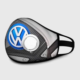 Маска из неопрена с принтом Volkswagen metalic 2018 в городе Новоалтайск, неопрен 100% | Форма огибающая нос. Резинки для ушей с дополнительной резинкой на затылке. Клапан для выдоха для активного дыхания при занятиях спортом. Эластичный материал маски и окантовки для лучшего растяжения и прилегания маски.  | auto | automobile | car | carbon | machine | motor | motor car | sport car | volkswagen | автомашина | бренд | легковой автомобиль | марка | спортивный автомобиль | тачка