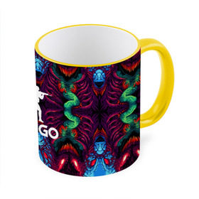 Кружка 3D с принтом CS GO hyper beast collection в городе Новоалтайск, керамика | ёмкость 330 мл | скоростной зверь
