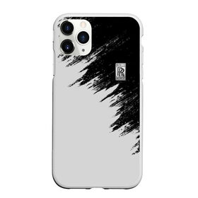 Чехол для iPhone 11 Pro Max матовый с принтом Rolls-Royce в городе Новоалтайск, Силикон |  | auto | car | race | rolls | royce | авто | гонки | краска | краски | марка | машина | ройс | роллс