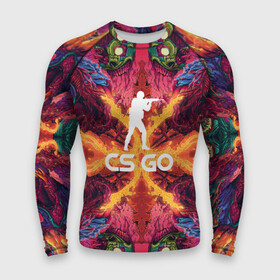 Мужской рашгард 3D с принтом CS GO hyper beast в городе Новоалтайск,  |  | hyper beast | кс го | скоростной зверь