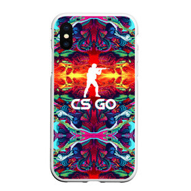Чехол для iPhone XS Max матовый с принтом Скоростной зверь CS GO в городе Новоалтайск, Силикон | Область печати: задняя сторона чехла, без боковых панелей | hyper beast | кс го | скоростной зверь