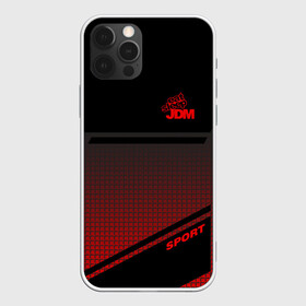 Чехол для iPhone 12 Pro с принтом JDM SPORT     в городе Новоалтайск, силикон | область печати: задняя сторона чехла, без боковых панелей | auto | jdm | racing | авто | автомобиль | автомобильные | бренд | дрифт | марка | машины | тюнинг