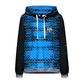 Мужская толстовка 3D с принтом Barcelona sport uniform в городе Новоалтайск, 100% полиэстер | двухслойный капюшон со шнурком для регулировки, мягкие манжеты на рукавах и по низу толстовки, спереди карман-кенгуру с мягким внутренним слоем. | Тематика изображения на принте: football | soccer | барселона