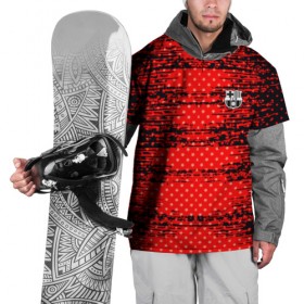 Накидка на куртку 3D с принтом Barcelona sport uniform в городе Новоалтайск, 100% полиэстер |  | Тематика изображения на принте: football | soccer | барселона