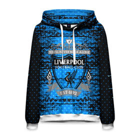 Мужская толстовка 3D с принтом Liverpool sport uniform в городе Новоалтайск, 100% полиэстер | двухслойный капюшон со шнурком для регулировки, мягкие манжеты на рукавах и по низу толстовки, спереди карман-кенгуру с мягким внутренним слоем. | Тематика изображения на принте: football | soccer | ливерпуль